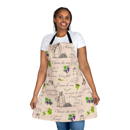 J'aime Le Vin Apron