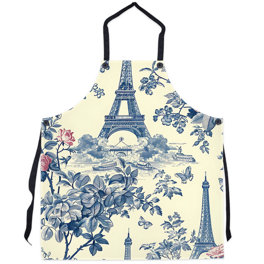 Toile de Jouy Kitchen Apron